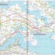 Dánia résztérkép- Skagen, Esbjerg, Arhus, Obensee