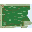 Bulgária autótérkép (Freytag)