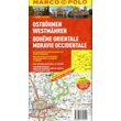 Csehország 2.- Kelet-Bohémia, Nyugat-Morvaország térkép