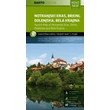 Cartographia Notranjski Kras, Brkini, Dolenjska, Bela krajina turistatérkép 3830048521062