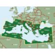 Földközi-tenger hajóútvonalai térkép (Freytag)
