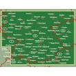 Dél-Németország térkép (Freytag)