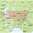 Közép-Ázsia térkép