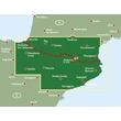 Pireneusok országai autótérkép - Freytag