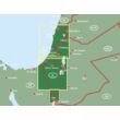 Izrael, Palesztina, Szentföld térkép (Freytag)