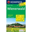Cartographia K 209 Bécsi erdő (Wienerwald) turistatérkép 9783850268813