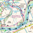 Dráva vízisport és kerékpáros térkép