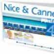 Nizza és Cannes PopOut várostérkép