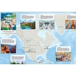 Világtérkép (The World map) - Lonely Planet