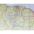 Venezuela - Guyana - Suriname, Francia Guyana térkép
