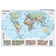 Cartographia A Föld országai / Gyermek világtérkép 68 X 49, fémléces - Stiefel 5998504390756