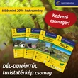 Cartographia DÉL-DUNÁNTÚL turistatérkép csomag: 4 db Cartographia turistatérkép  20% KEDVEZMÉNNYEL 
