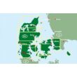 Cartographia - Dánia, 2 részes térképszett