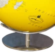 Cartographia  - Földgömb Swarovski kristállyal - világítós, sárga kontúrral 34 cm - ARTLINE YELLOW