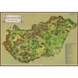 Cartographia Magyarország/Balaton és környéke látványtérkép 68 x 49, fémléces - Stiefel 2000000012940