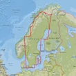 Cartographia Svédország Comfort térkép-Expressmap-9788381901635