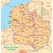 Észak-Franciao. és a Párizs régió útikönyv (angol) - Michelin