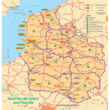 Észak-Franciao. és a Párizs régió útikönyv (angol) - Michelin