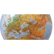 Cartographia Földgömb 30 cm - világító, duó, fatalpas 
