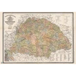 Cartographia Antik Magyarország 1876 / Magyarország járásai könyöklő - Stiefel 5998504311942