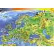 Európa országai / Európa gyerektérkép könyöklő