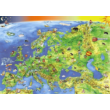 urópa országai / Európa gyerektérkép DUO falitérkép 68 x 49, fémléces -