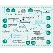 Zillertaler/Tuxer Alpen Turistatérkép