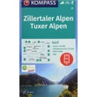 Cartographia Zillertaler/Tuxer Alpen Turistatérkép 9783990444634