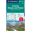 Cartographia K 042 Inneres Ötztal, Pitztal, Gurgler Tal, Venter Tal turistatérkép 9783991218777