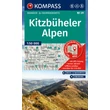 K 29 Kitzbüheler Alpok turistatérkép- Kompass - 9783991543688