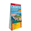 Cartographia Horvátország és Montenegró, Adria part Comfort térkép 9788383555355