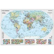 Cartographia Föld országai, kaparós világtérkép arany 84 x 57 - Stiefel 9789639939806