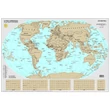Cartographia Föld országai, kaparós világtérkép arany 84 x 57 - Stiefel 9789639939806