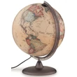 Cartographia  - Földgömb - antik, 30 cm átmérőjű, műanyagtalpas