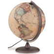 Cartographia  - Földgömb - antik, 30 cm átmérőjű, műanyagtalpas