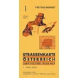 Cartographia Ausztria térkép, retro borítóval - Freytag 9783707918663