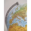 Földgömb 30 cm - B4 világító, duó, fatalpas - magyar