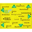K 494 Bergisch Gladbach, Gummersbach, Bergisches Land, 1:25e turistatkp.