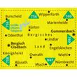 K 494 Bergisch Gladbach, Gummersbach, Bergisches Land, 1:25e turistatkp.
