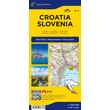 Horvátország-Szlovénia -keményborítós-térkép-Cartographia 9789633538364