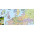 Európa Comfort térkép (laminált)