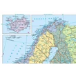 Európa Comfort térkép (laminált)