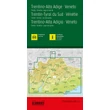 Cartographia Dél-Tirol / Trentino térkép (Freytag) 9783707921205
