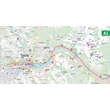 Cartographia Duna kerékpáros kalauz 2. Passau - Bécs (német)-9783711101679