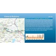 Cartographia Duna kerékpáros kalauz 3. Bécs - Budapest (angol) - Esterbauer-9783711100719