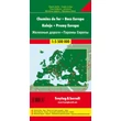 Cartographia Európai vasutak és kompok térkép - Freytag - 9783707916898