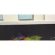 Világtérkép festékpacás, fekete falitérkép 91,5x61 cm - keretezett