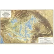 Cartographia A Kárpát-medence vízrajza falitérkép -9789633539545