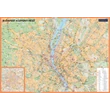 Cartographia Budapest City falitérkép 90x62 - választható kivitel