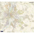 Cartographia Budapest falitérkép - választható méret és kivitel 2000000008776